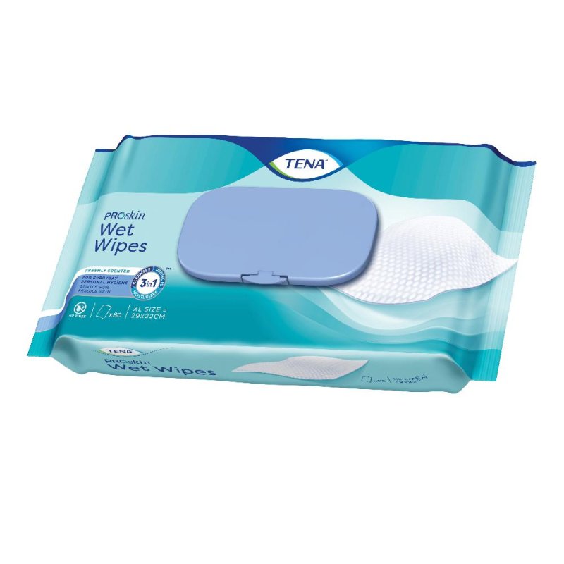 Tena ProSkin - Wet Wipes Salviettine Umidificate Detergenti 48 salviette Tena ProSkin - Wet Wipes Salviettine Umidificate Detergenti 48 salviette