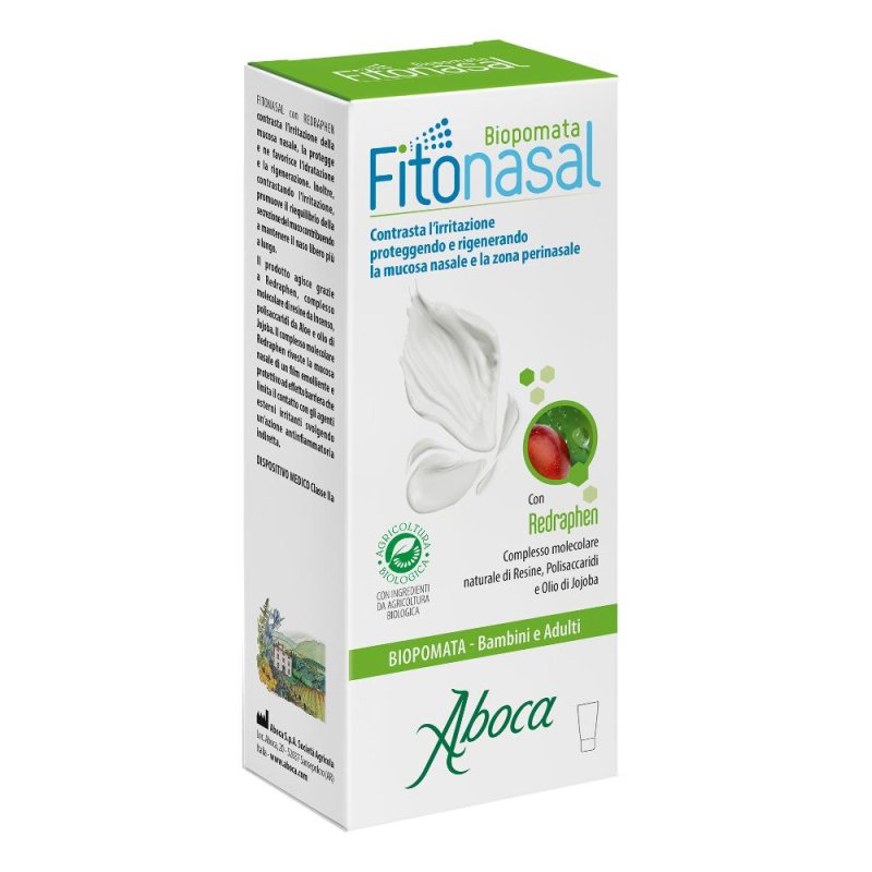 Aboca Fitonasal Biopomata Dispositivo Medico Congestione Irritazione e Igiene Naso Vie Respiratorie 10 ml Aboca Fitonasal Biopomata Dispositivo Medico Congestione Irritazione e Igiene Naso Vie Respiratorie 10 ml
