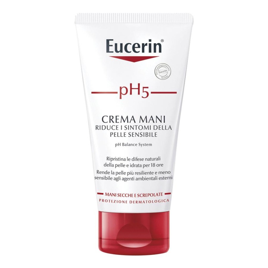 Eucerin Ph5 Crema Mani Secche E Screpolate Pelle Sensibile 75 Ml