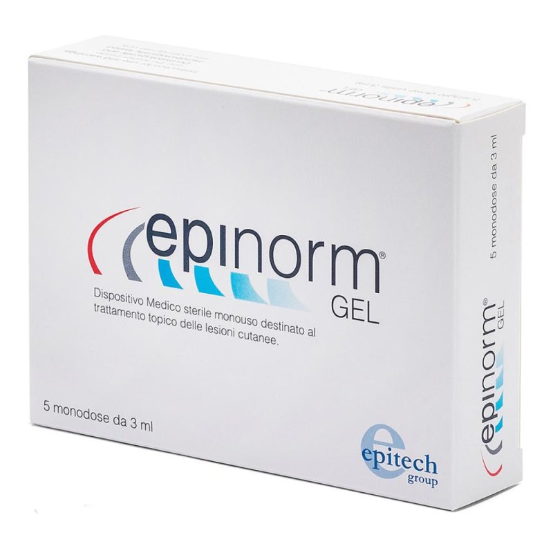 Epinorm Gel Trattamento Lesioni Cutanee Da Episiotomia 5 Monodose 3 Ml