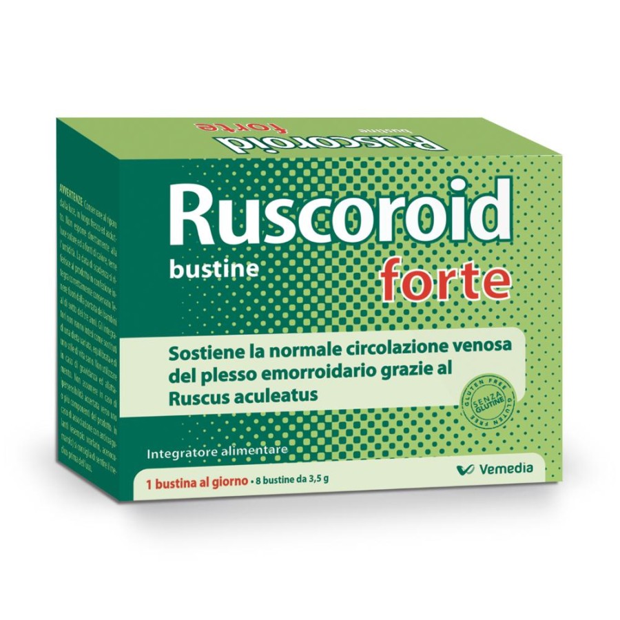 Vemedia Pharma Ruscoroid Forte 8 Bustine Da 3,5 G | Openfarma