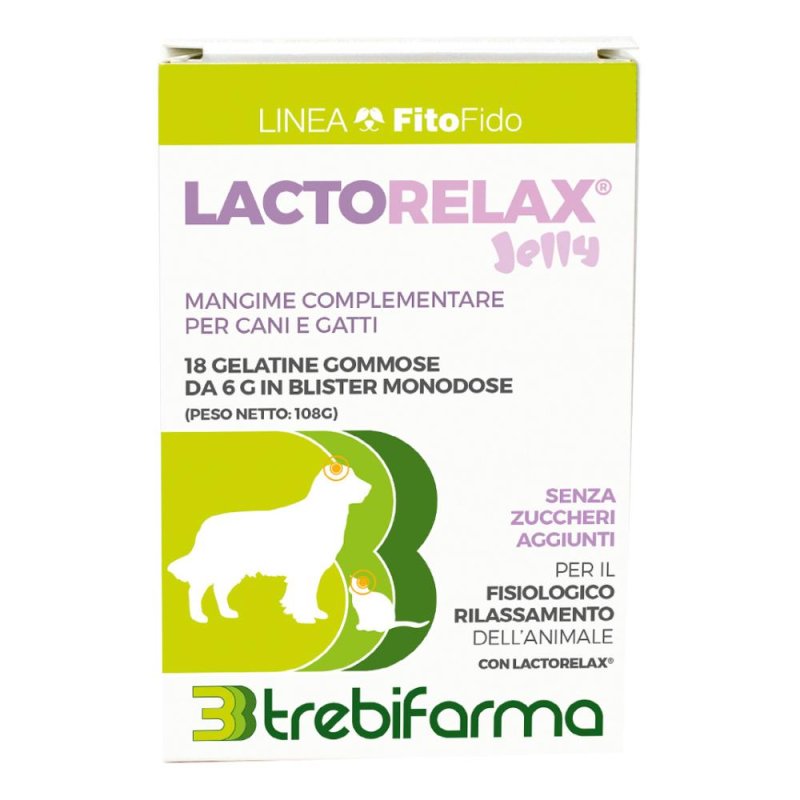Lactorelax Jelly 18 Pezzi Integratore Alimentare Masticabile al Gusto Frutta per Relax e Benessere Lactorelax Jelly 18 Pezzi Integratore Alimentare Masticabile al Gusto Frutta per Relax e Benessere