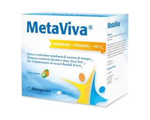 METAVIVA MG/K/VIT C 20BUST