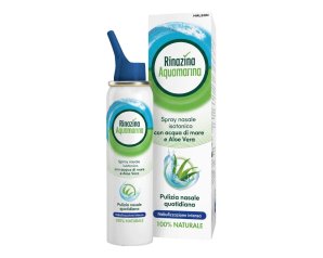 Rinazina Aquamarina Isotonica Aloe Spray Nebulizzazione Intensa 100 Ml