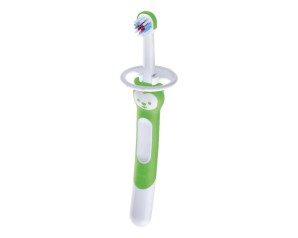 MAM Spazzolino Training Brush Spazzolino per Bambini Colore Verde 1 Pezzo