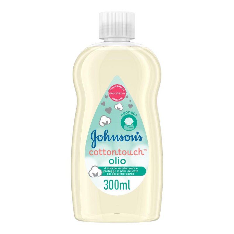 Johnsons Baby Cottontouch olio 300 ml - olio corpo delicato per la pelle del neonato Johnsons Baby Cottontouch olio 300 ml - olio corpo delicato per la pelle del neonato