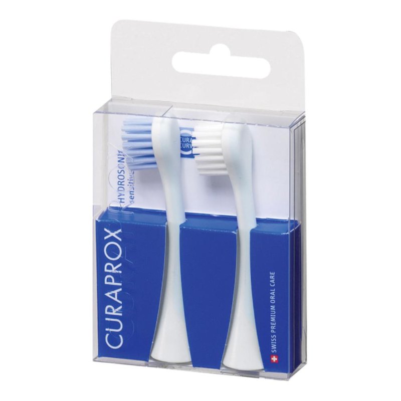 Curaprox Hydrosonic Brush Sens - testine spazzolino elettrico sensitive duo pack Curaprox Hydrosonic Brush Sens - testine spazzolino elettrico sensitive duo pack