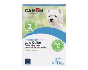 Camon Leis Collare Barriera Con Olio Di Neem Cane 60 Cm L 12 Pezzi