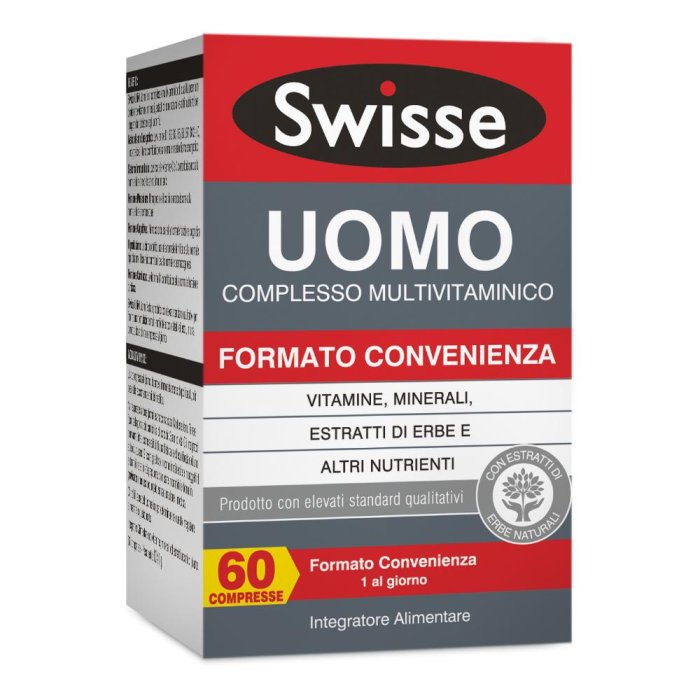 Health And Happines (h&h) It. Swisse Uomo Multivitaminico 60 Compresse Health And Happines (h&h) It. Swisse Uomo Multivitaminico 60 Compresse