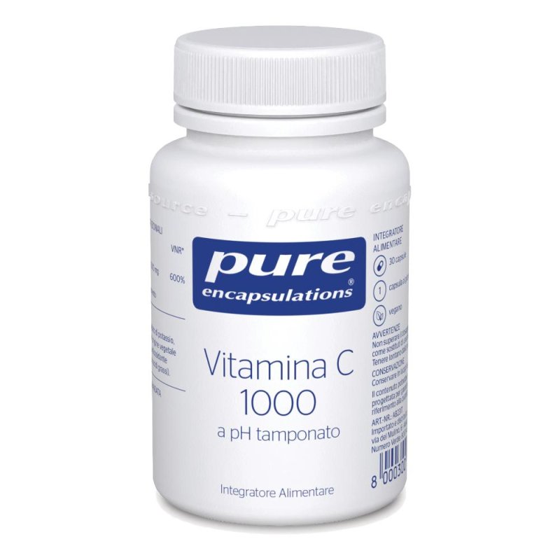 Pure Encapsulations Vitamina C 1000 30 Capsule Pure Encapsulations Vitamina C 1000 30 Capsule