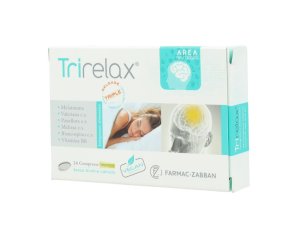 TRIRELAX 24 Compresse Integratore per Rilassamento, Benessere Muscolare e Gestione dello Stress
