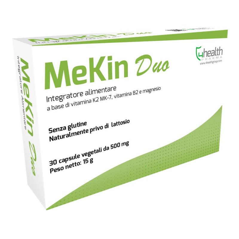 Mekin Duo Integratore per il sostegno metabolico 30 Capsule 15 G