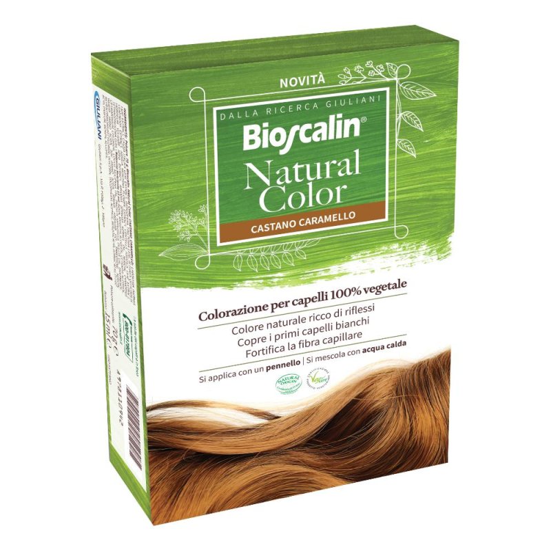 Bioscalin Colorazione Capelli Naturale Natural Color Castano Caramello 70 G