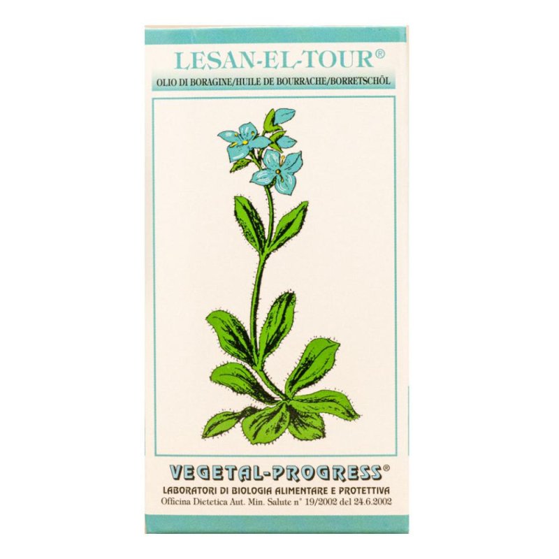 Lesan El Tour Bio 500 mg 50 capsule integratore alimentare naturale Lesan El Tour Bio 500 mg 50 capsule integratore alimentare naturale