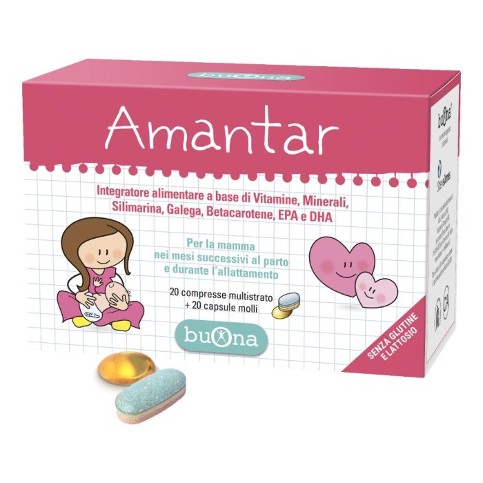 Steve Jones Amantar Integratore Alimentare 20 compresse + 20 capsule Steve Jones Amantar Integratore Alimentare 20 compresse + 20 capsule