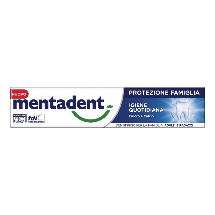 Unilever Italia Mentadent Protezione Famiglia Igiene Quotidiana 75 Ml Unilever Italia Mentadent Protezione Famiglia Igiene Quotidiana 75 Ml
