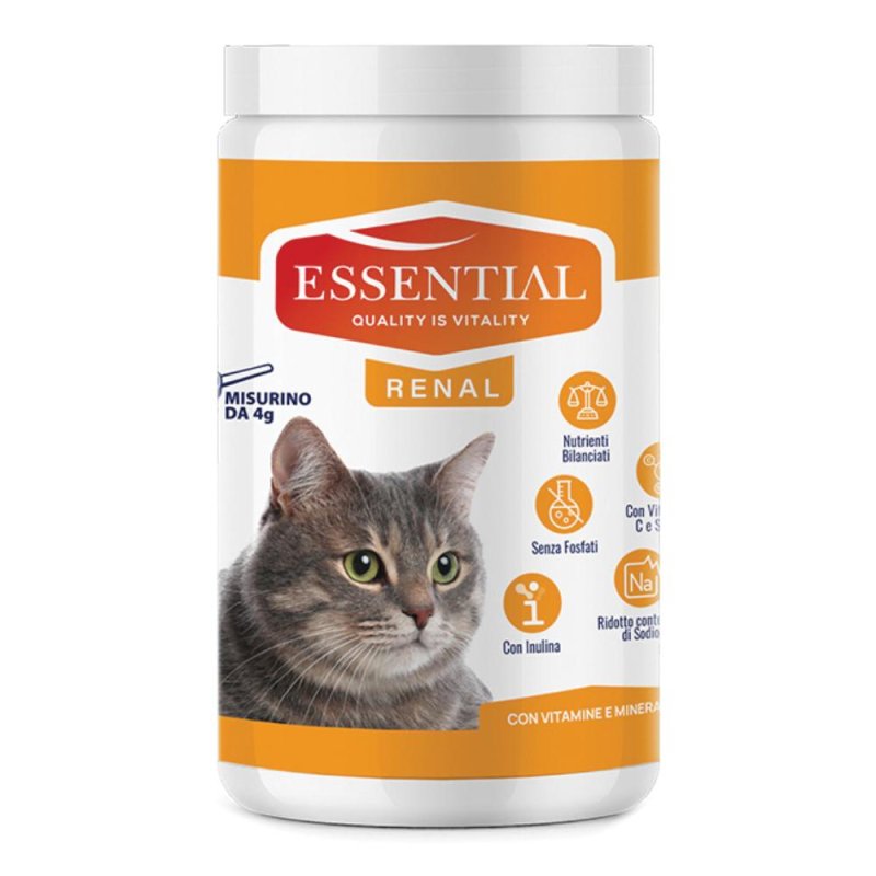 Essential Gatto Renal 150 g - alimento dietetico per gatti con insufficienza renale