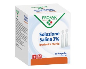 PROFAR SOLUZ IPERT 3% 5ML 20PZ