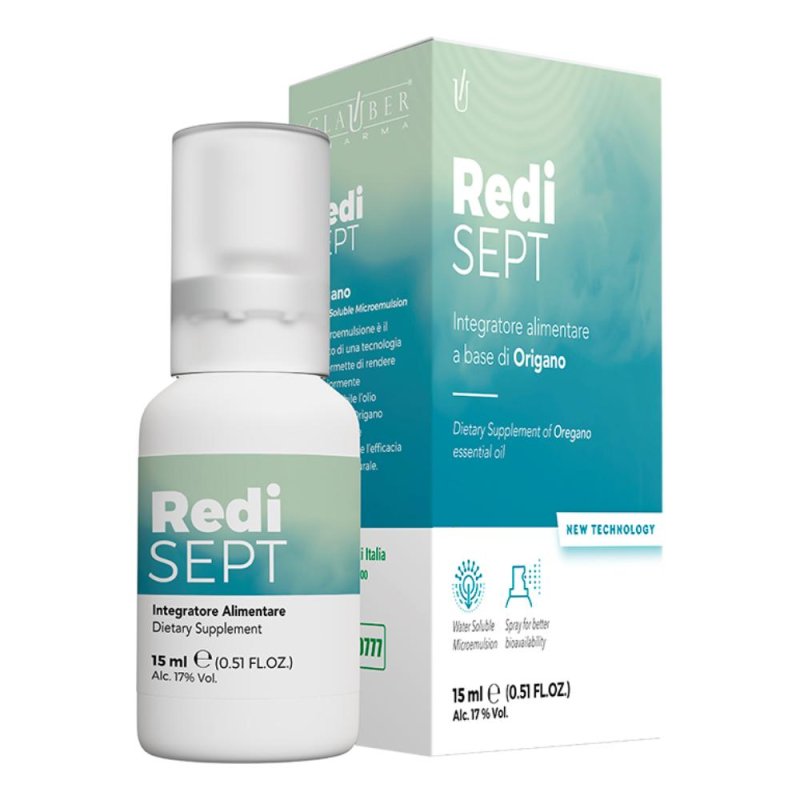 Redi Sept Spray Orale Antisettico per Gola e Cavo Orale 15 Millilitri Redi Sept Spray Orale Antisettico per Gola e Cavo Orale 15 Millilitri