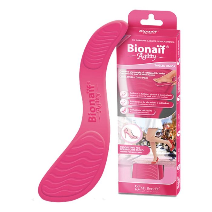 Bionaif Agility sottopiede rialzato - plantare per tallonite e fascite plantare Bionaif Agility sottopiede rialzato - plantare per tallonite e fascite plantare