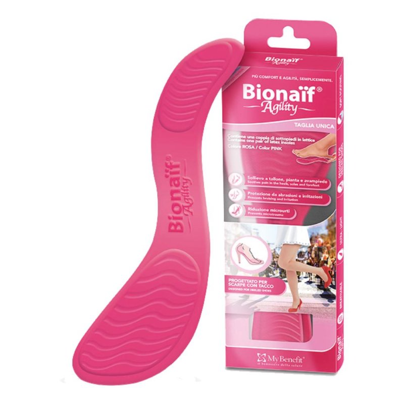 Bionaif Agility sottopiede rialzato - plantare per tallonite e fascite plantare Bionaif Agility sottopiede rialzato - plantare per tallonite e fascite plantare