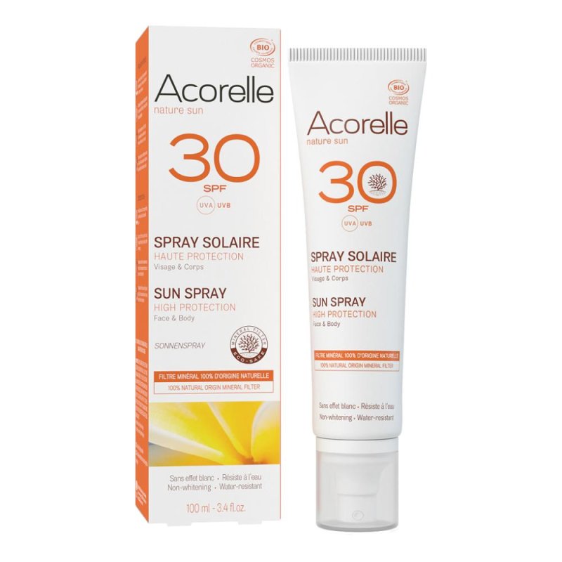 ACORELLE SPRAY SOL SPF30 BIO ACORELLE SPRAY SOL SPF30 BIO