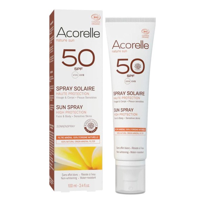 ACORELLE SPRAY SOL SPF50 BIO ACORELLE SPRAY SOL SPF50 BIO