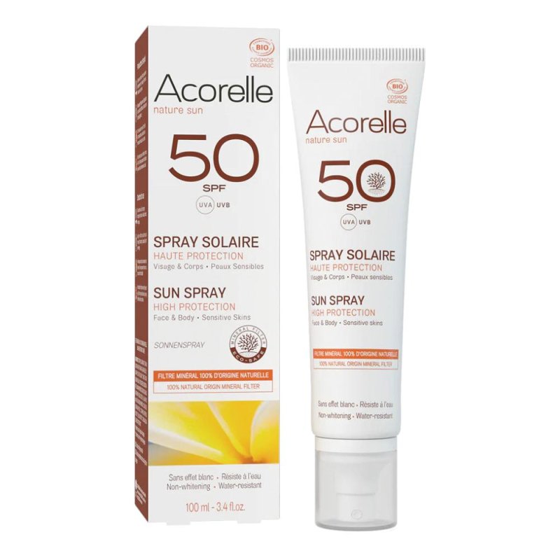 ACORELLE SPRAY SOL SPF50 BIO ACORELLE SPRAY SOL SPF50 BIO