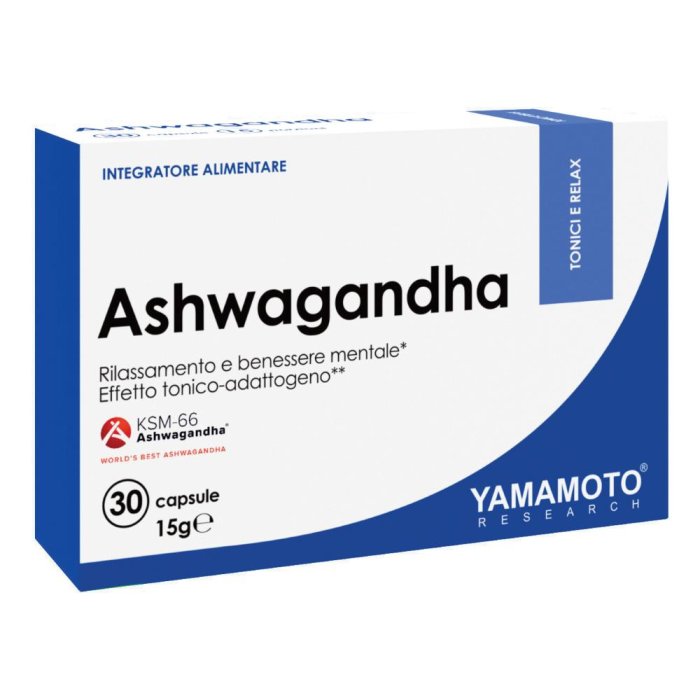 Yamamoto R Ashwagandha Capsule 30 Capsule - integratore alimentare Yamamoto R Ashwagandha Capsule 30 Capsule - integratore alimentare