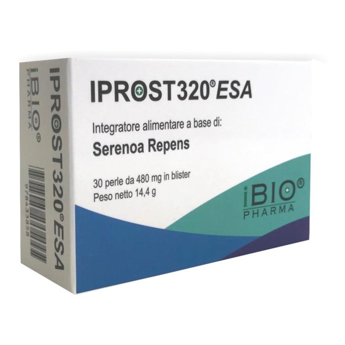 IPROST 320 ESA Integratore Prostata Uomo Benessere Vie Urinarie 30 Perle Softgel