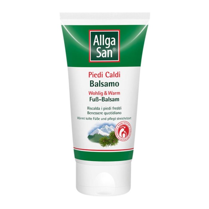 Allgasan piedi caldi 75 ml crema riscaldante per piedi freddi Allgasan piedi caldi 75 ml crema riscaldante per piedi freddi