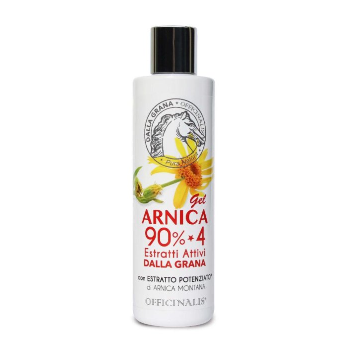 Arnica gel 90% 250 ml Officinalis - gel lenitivo a base di arnica ad alta concentrazione Arnica gel 90% 250 ml Officinalis - gel lenitivo a base di arnica ad alta concentrazione