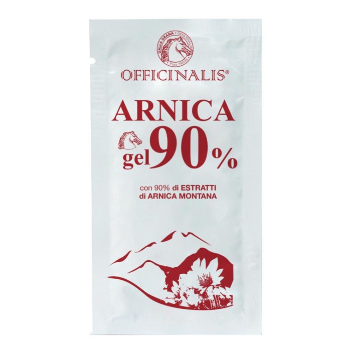 Arnica gel 90% 1 busta monodose - gel a base di arnica per traumi Arnica gel 90% 1 busta monodose - gel a base di arnica per traumi