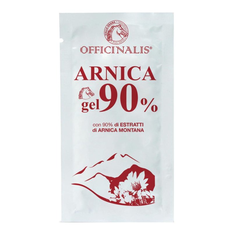 Arnica gel 90% 1 busta monodose - gel a base di arnica per traumi