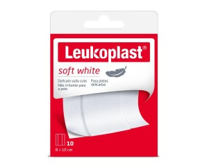 Essity Linea Medicazioni Specializzate Leukoplast Soft White 100 x 8 cm