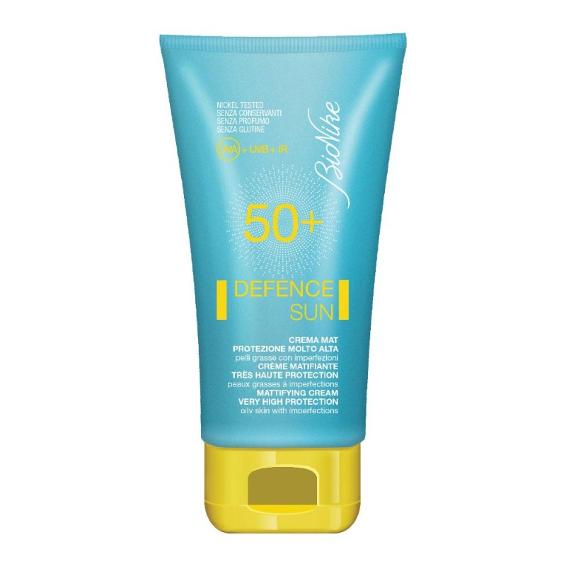 ICIM BioNike Defence Sun SPF50+ Acteen Crema Alta Protezione Pelli Sensibili 50 ml ICIM BioNike Defence Sun SPF50+ Acteen Crema Alta Protezione Pelli Sensibili 50 ml
