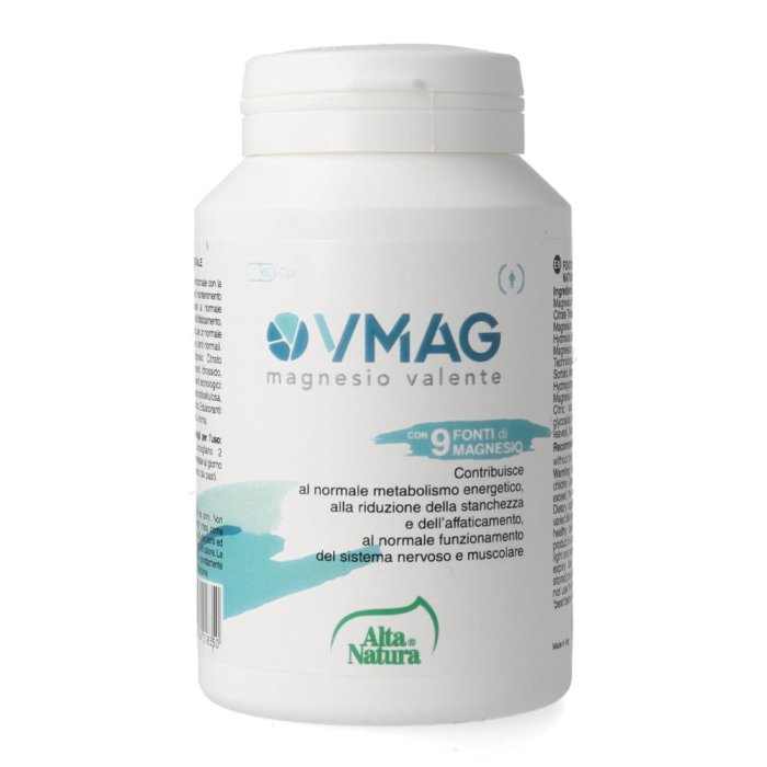 Alta Natura Vmag Integratore di Mangesio 60 Compresse Orosolubili