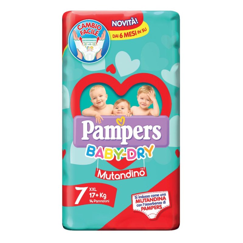 PAMPERS BD MUTANDA XXL 14PZ PAMPERS BD MUTANDA XXL 14PZ