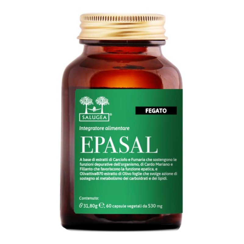 Salugea Epasal Integratore Depurazione del Fegato 60 Capsule Vegetali Salugea Epasal Integratore Depurazione del Fegato 60 Capsule Vegetali