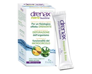 Paladin Pharma Sostegno per la Salute Drenax Forte Ananas Integratore Alimentare 15 Stick Pack