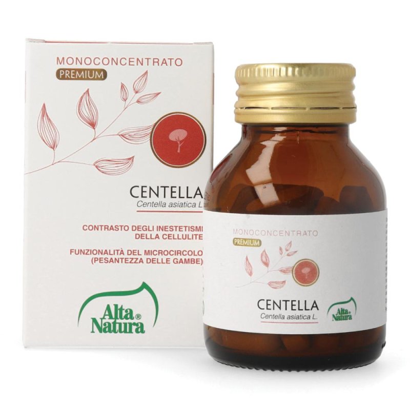 Centella Terranata Compresse 45 Pezzi Integratore Naturale per Microcircolo, Gambe Pesanti e Cellulite