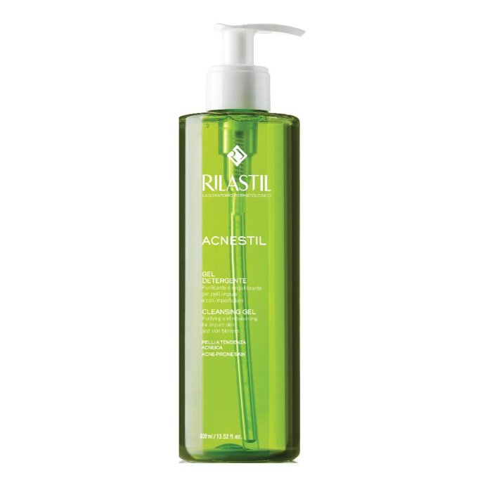 Rilastil Acnestil Gel Detergente: purificante, riequilibrante, per pelli acneiche 400 Ml Rilastil Acnestil Gel Detergente: purificante, riequilibrante, per pelli acneiche 400 Ml