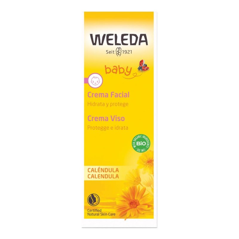 Weleda Baby - Crema Viso Protettiva e Idratante alla Calendula 50 ml Weleda Baby - Crema Viso Protettiva e Idratante alla Calendula 50 ml