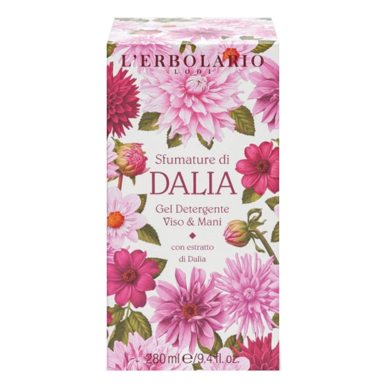 L'Erbolario Sfumature di Dalia - Gel Detergente Viso e Mani 280 ml L'Erbolario Sfumature di Dalia - Gel Detergente Viso e Mani 280 ml