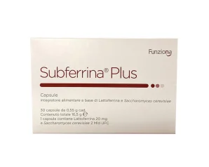 Subferrina Plus - Integratore per il Benessere della Pelle e il Recupero della Carenza di Ferro 30 capsule 