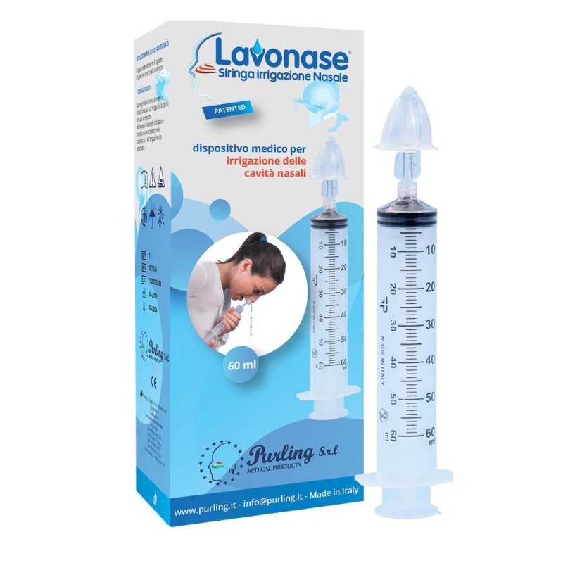 Purling Lavonase Sir 60 ml Irrig Nasale