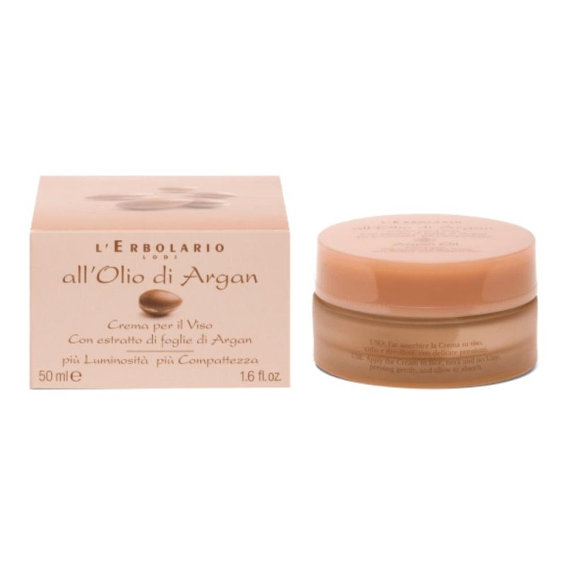 Olio di argan crema viso 50 ml - cura viso Olio di argan crema viso 50 ml - cura viso