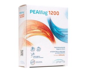PEAMag 1200 14 stick Integratore con Palmitoiletanolamide e Magnesio - Per il Supporto al Sistema Nervoso e Controllo del Dolore