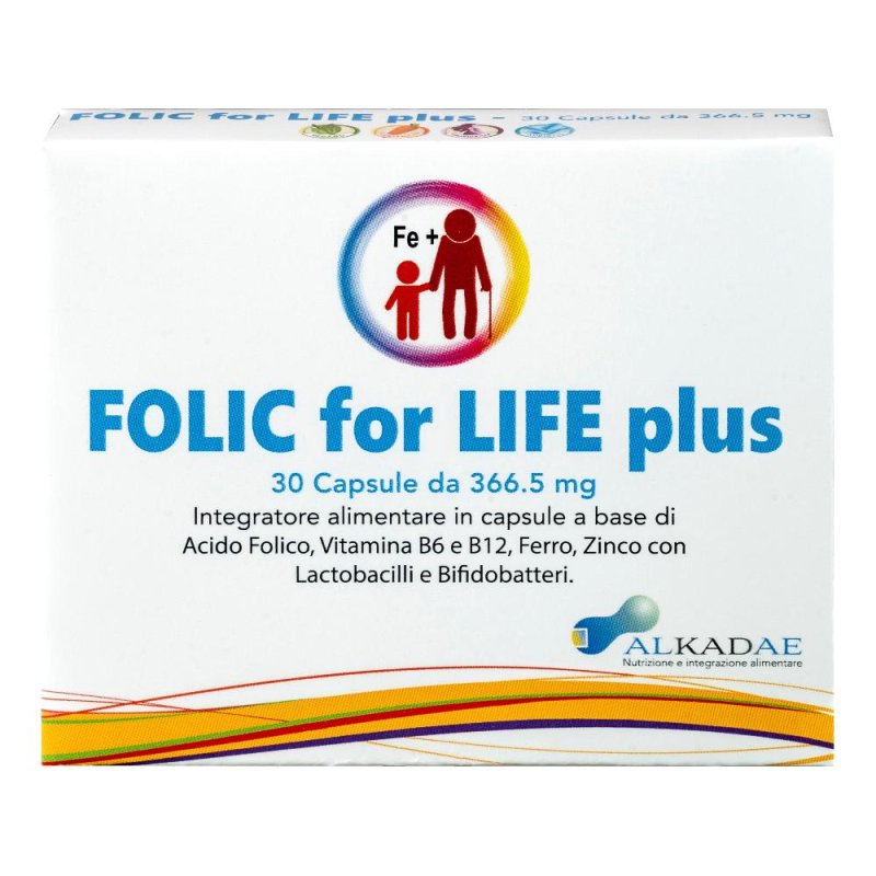 FOLIC FOR LIFE PLUS 30CPS N/F FOLIC FOR LIFE PLUS 30CPS N/F