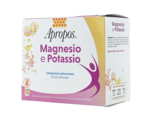 Apropos Vita+ Magnesio Potassio Arancia Integratore Sali Minerali 24 Bustine